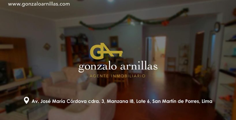 Vendo de ocasión casa de dos pisos en San Martín de Porres