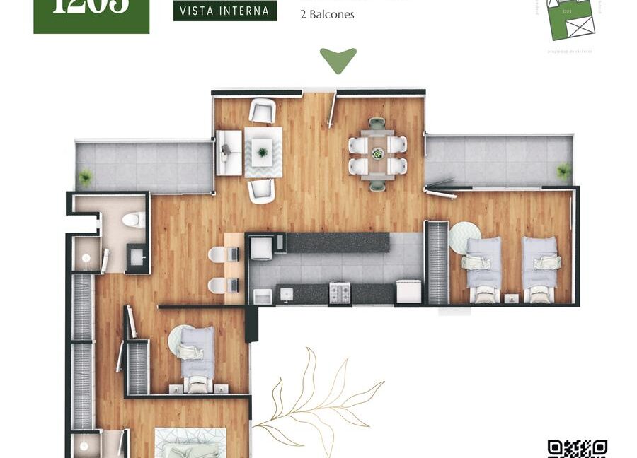 FLAT 1203 Belisario 967 Lince (4)